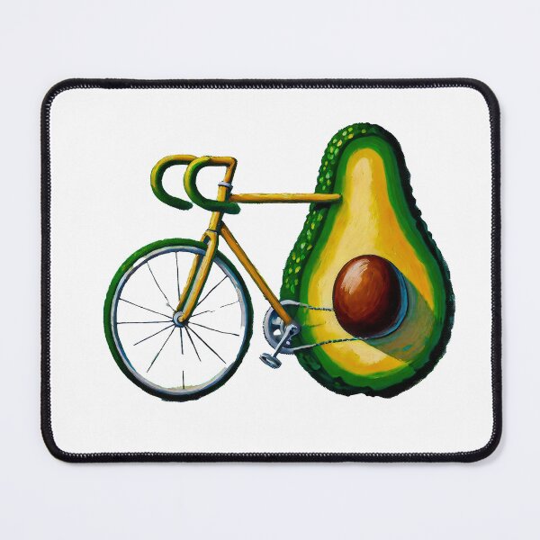 Item preview, Surreal Avocado Road Bike designed and sold by velocasso.