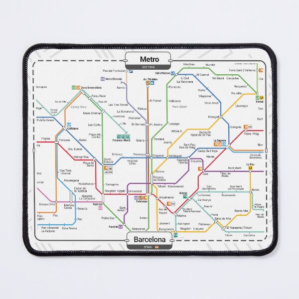 Item preview, Subway - Barcelona designed and sold by aleibanez.