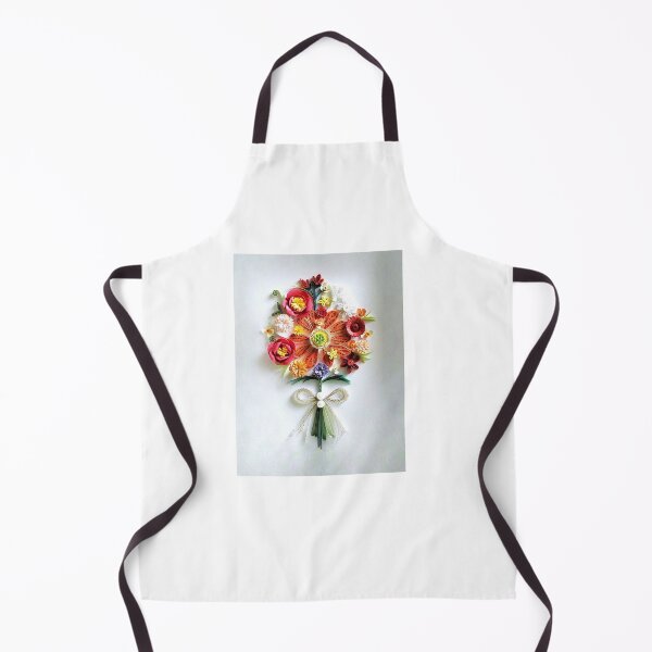 Artikelvorschau, orangefarbener Blumenstrauß entworfen und verkauft von Sweetpaperdesignsol Hyunah Yi.