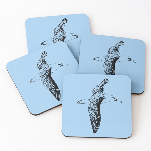 Item preview, Laysan Albatross Black Design  designed and sold by designsasstultd.