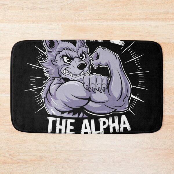 Item preview, Hide Your Wife The Alpha Is Here Strong Wolf designed and sold by Quirky Shirts.