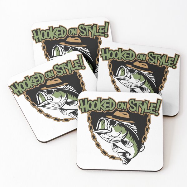 Item preview, Hooked on Style | Funny Bass Fishing Design designed and sold by Petru&Myself.