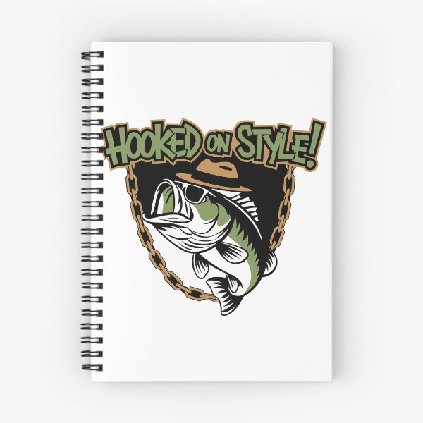 Item preview, Hooked on Style | Funny Bass Fishing Design designed and sold by Petru&Myself.