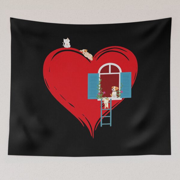 Item preview, Heart, a Home for Pets designed and sold by Jaruna.