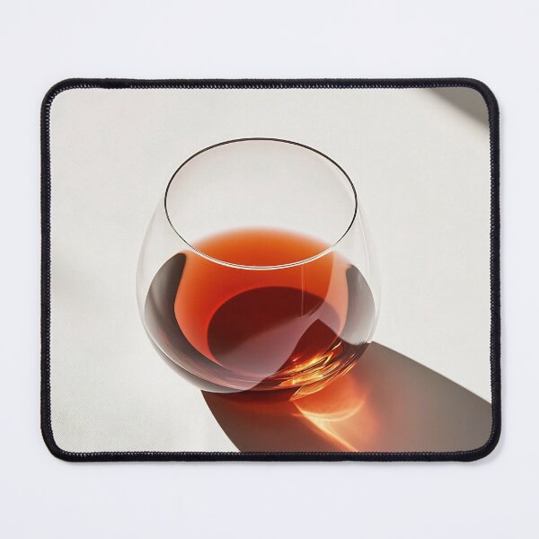 Item preview, Elegant glass with dark beverage designed and sold by anytka.
