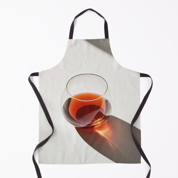 Item preview, Elegant glass with dark beverage designed and sold by anytka.