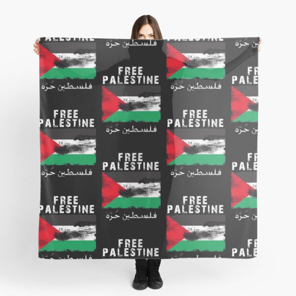 Vintage Free Palestine T shirts & Gifts Scarf