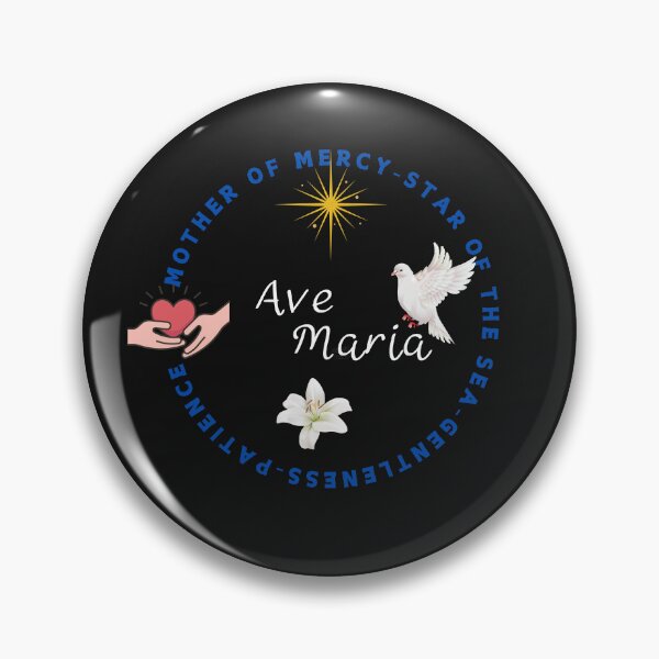 Item preview, Ave Maria designed and sold by ComeToKnowMary.