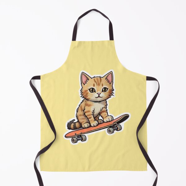 Item preview, Kitten Skateboarding #1 designed and sold by HauntedOpera.