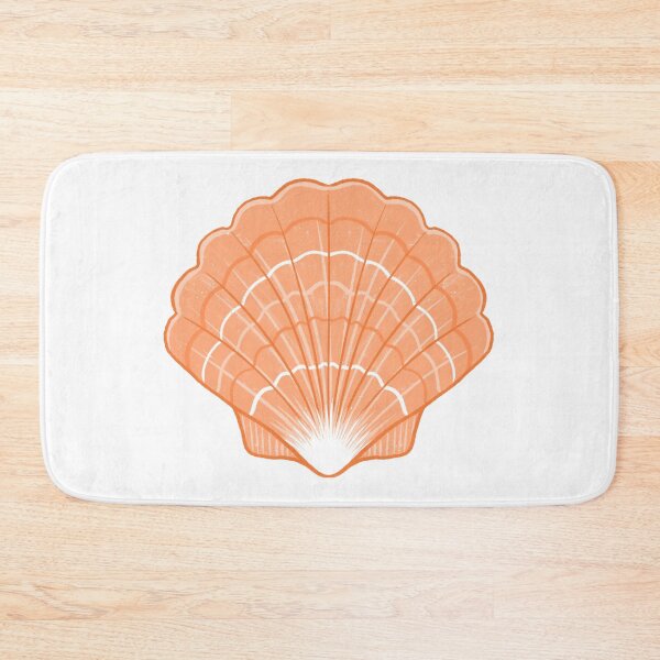Item preview, Coral Orange Shell designed and sold by honeybutterfly.