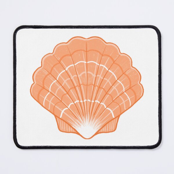 Item preview, Coral Orange Shell designed and sold by honeybutterfly.