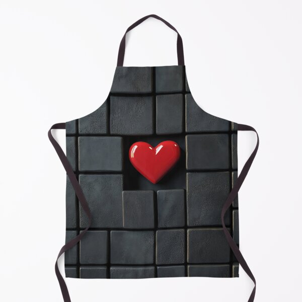 Item preview, Heart stands out among dark cubes designed and sold by anytka.