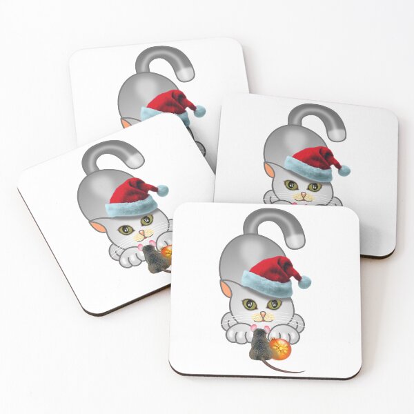 Item preview, Merry Christmas - Santa Cat designed and sold by Andy-und-Andy.