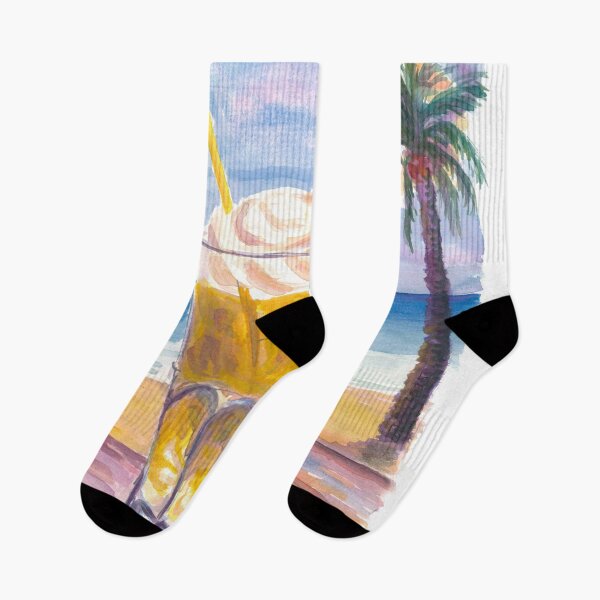 Item preview, Golden Sunset Coffee by the Ocean View designed and sold by artshop77.