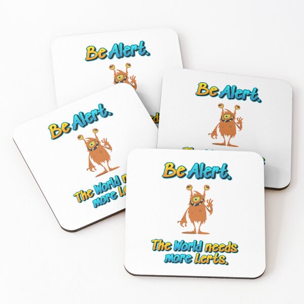 Item preview, Be A Lert. The World needs more Lerts. designed and sold by nerdyvet.
