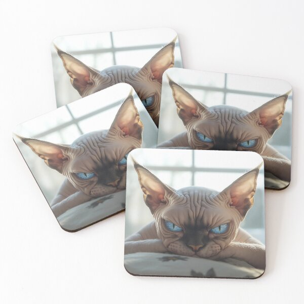 Item preview, Sphynx cat relaxes in sunlight designed and sold by anytka.