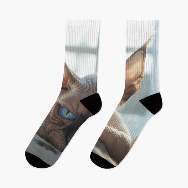 Item preview, Sphynx cat relaxes in sunlight designed and sold by anytka.