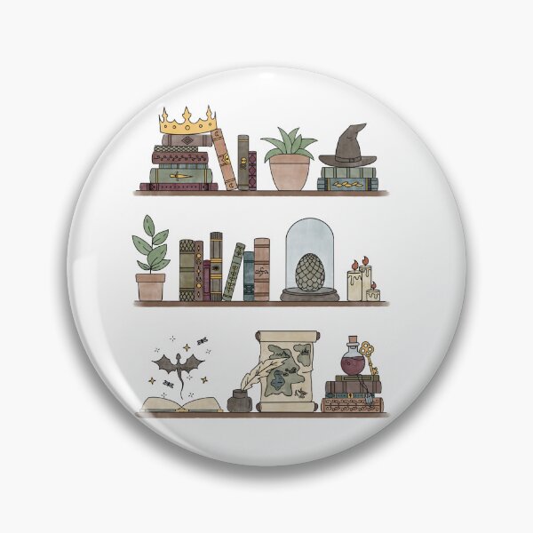 Item preview, Fantasy Bookshelf designed and sold by jillianromero.