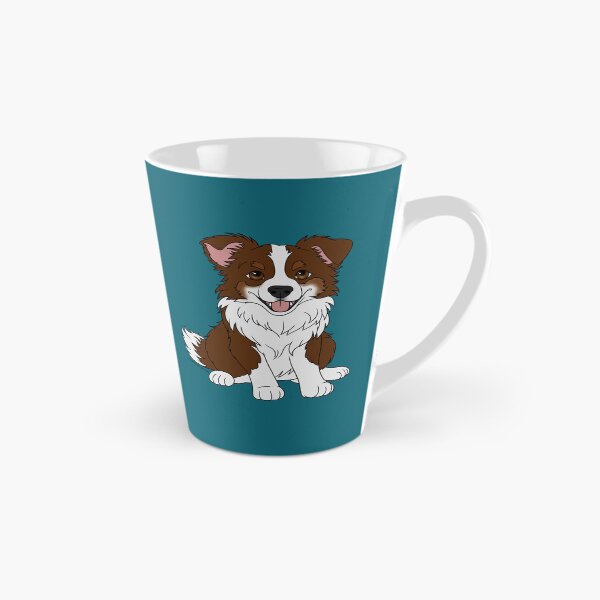 Item preview, Cute Cartoon Brown Border Collie designed and sold by DappledMoon.