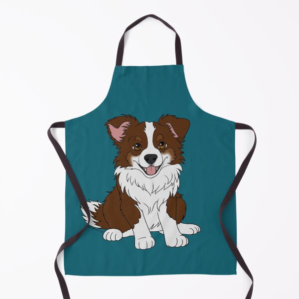 Item preview, Cute Cartoon Brown Border Collie designed and sold by DappledMoon.