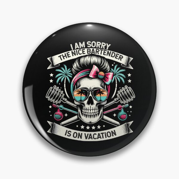 Item preview, I Am Sorry Nice Bartender Is On Vacation Funny Saying designed and sold by Dressed For  Duty.