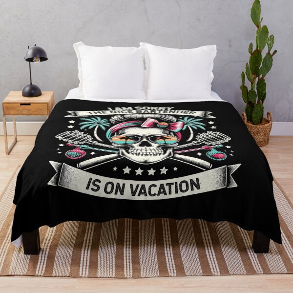Item preview, I Am Sorry Nice Bartender Is On Vacation Funny Saying designed and sold by Dressed For  Duty.