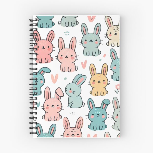Item preview, Adorable Bunny Pattern - Pastel Perfectio designed and sold by EllsLittleStore.
