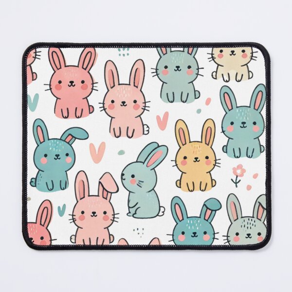 Item preview, Adorable Bunny Pattern - Pastel Perfectio designed and sold by EllsLittleStore.