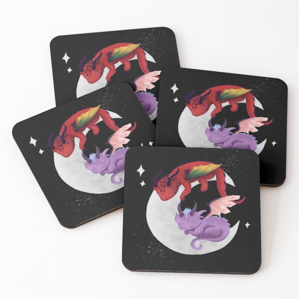 Item preview, Sleepy Zzz Dragons - Black Version designed and sold by Mythic Meraki .