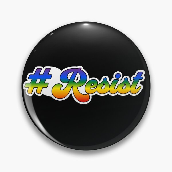 Item preview, Resist Hashtag designed and sold by DeaHeidiDesigns.