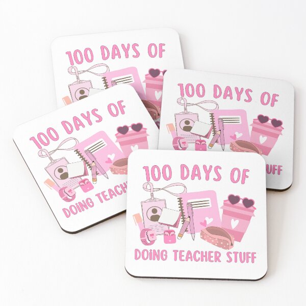 Item preview, 100 days of doing teacher stuff, 100 Days of School, Happy 100 Days Of School, 100 Days Celebration, Teacher Gift, 100th day of school, 100 days smarter, 100 days, Teachers, Teacher appreciation designed and sold by FlexiPrints.