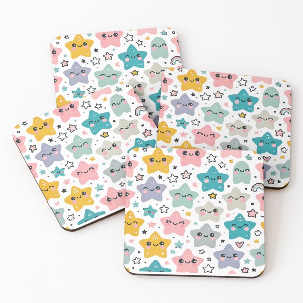 Item preview, Stellar Smiles - Whimsical Star Pattern designed and sold by EllsLittleStore.