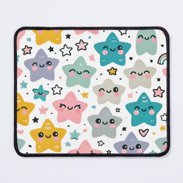 Item preview, Stellar Smiles - Whimsical Star Pattern designed and sold by EllsLittleStore.