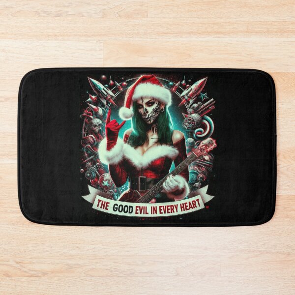 Item preview, Glamorous Cosmic Rocker Santa - The Good Evil Christmas Collection designed and sold by Voodoo Store Paranormal Collections.