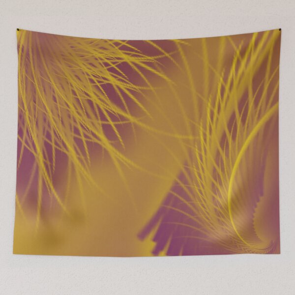 Item preview, Tickle Me With a Purple & Gold Feather designed and sold by RuthFurtado.