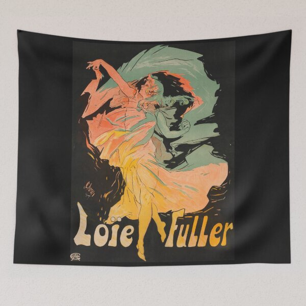 Item preview, Loie Fuller Dancer Poster (ca.1897) by Jules Cheret designed and sold by Antiquated Art.