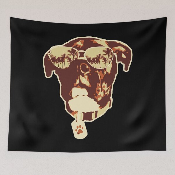 Item preview, Mutt Mascot  Logo - Pasadena Palms designed and sold by RockfordPaul.