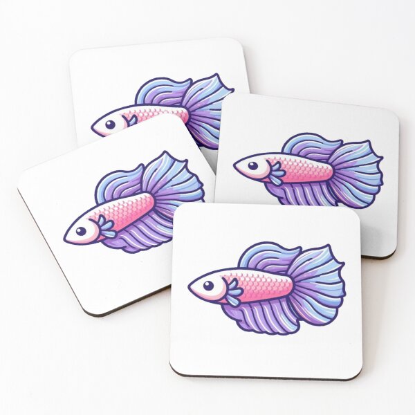 Item preview, Pink Betta Fish designed and sold by artbeyondr.