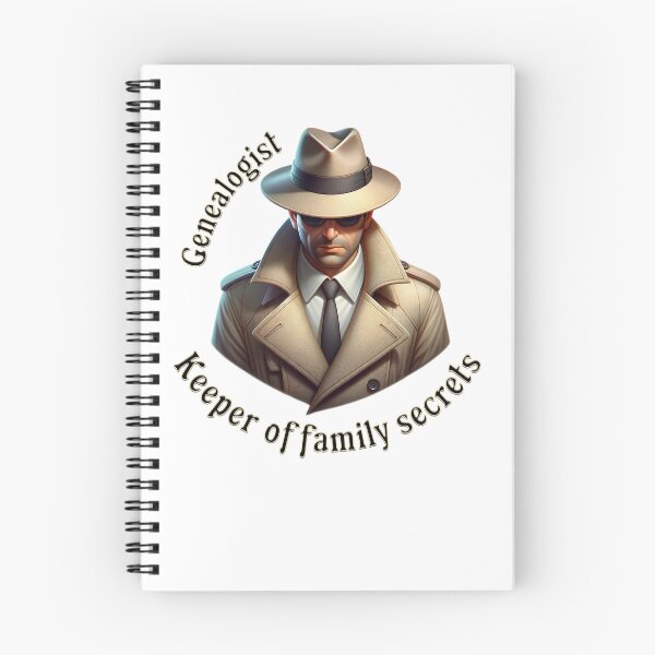 Item preview, Genealogist Keeper of family secrets  designed and sold by absurditeestore.