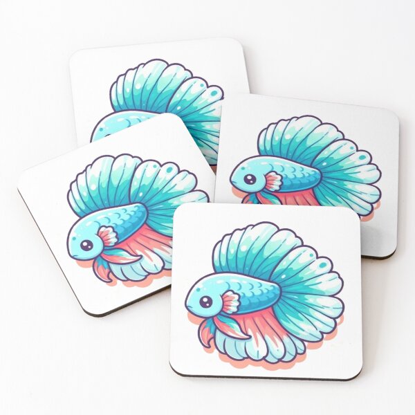 Item preview, Blue Betta Fish designed and sold by artbeyondr.