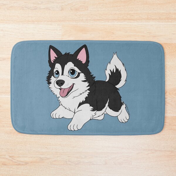 Item preview, Cute Cartoon Husky Dog designed and sold by DappledMoon.