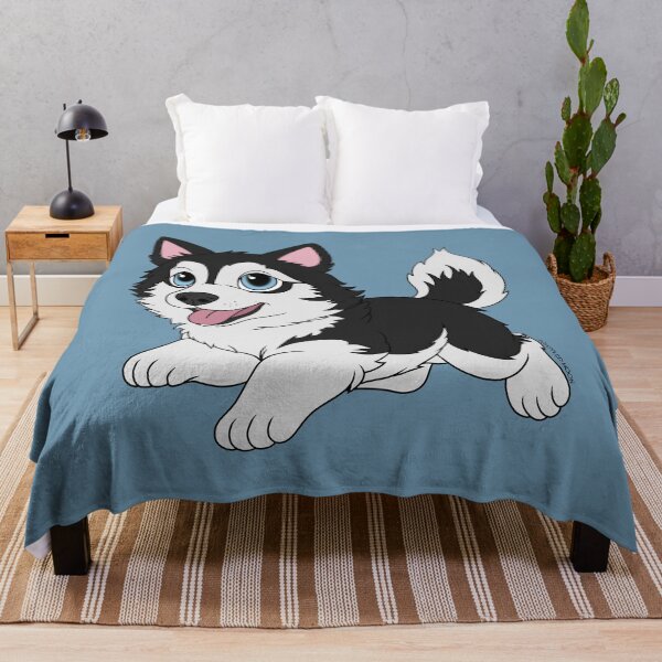 Item preview, Cute Cartoon Husky Dog designed and sold by DappledMoon.