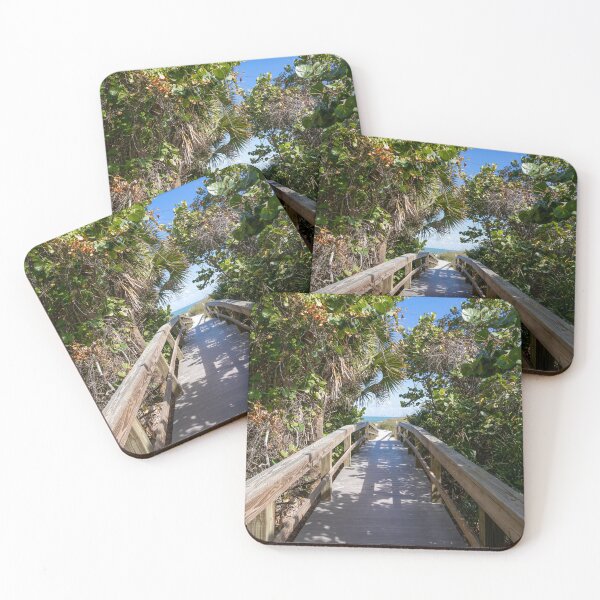 Item preview, Lush Boardwalk to the Beach, Cocoa Beach, Florida designed and sold by jrtwynam.