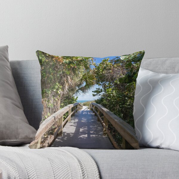 Item preview, Lush Boardwalk to the Beach, Cocoa Beach, Florida designed and sold by jrtwynam.