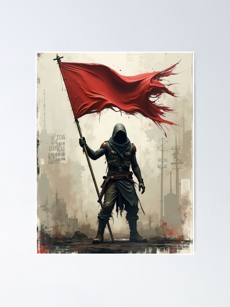 Thumbnail 1 of 3, Poster, Rebel designed and sold by PlokGaming.