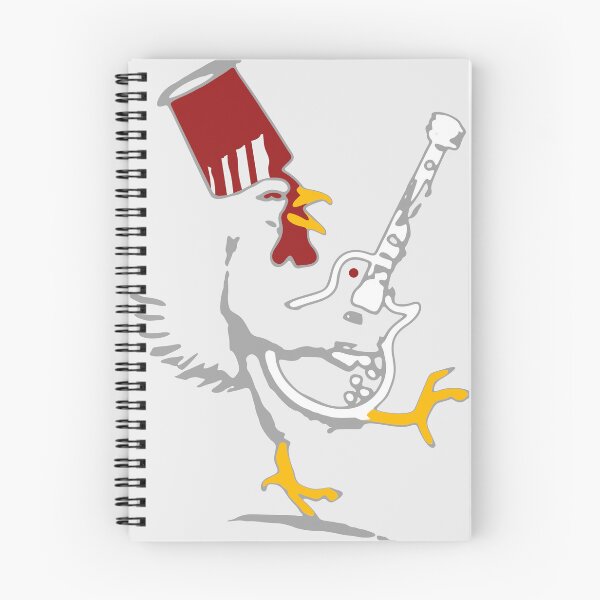 Item preview, Buckethead chicken playing guitar designed and sold by plasticbarista.