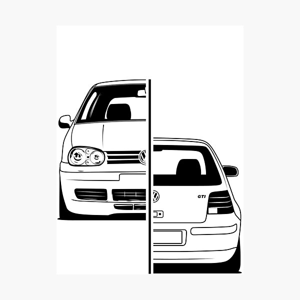 Gti Mk4 Photographic Prints 