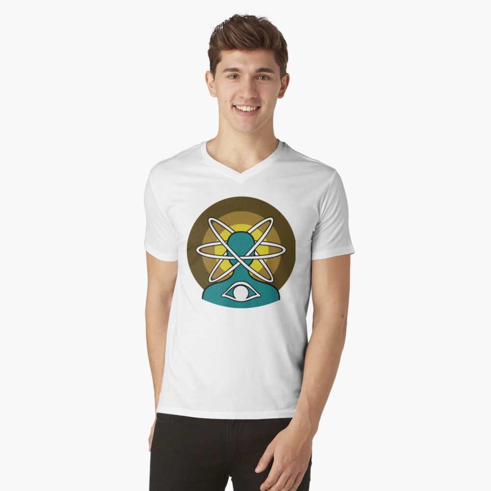 Artikel-Vorschau von T-Shirt mit V-Ausschnitt, designt und verkauft von manyHatts.