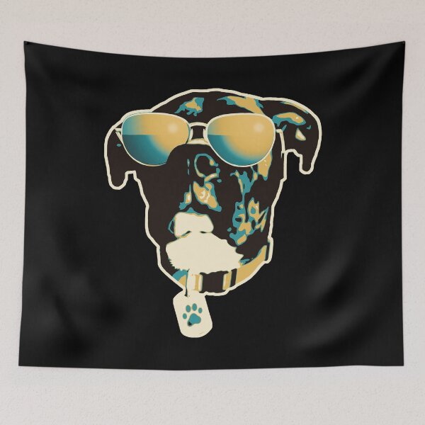 Item preview, Mutt Mascot  Logo - Everglade Sunrise designed and sold by RockfordPaul.