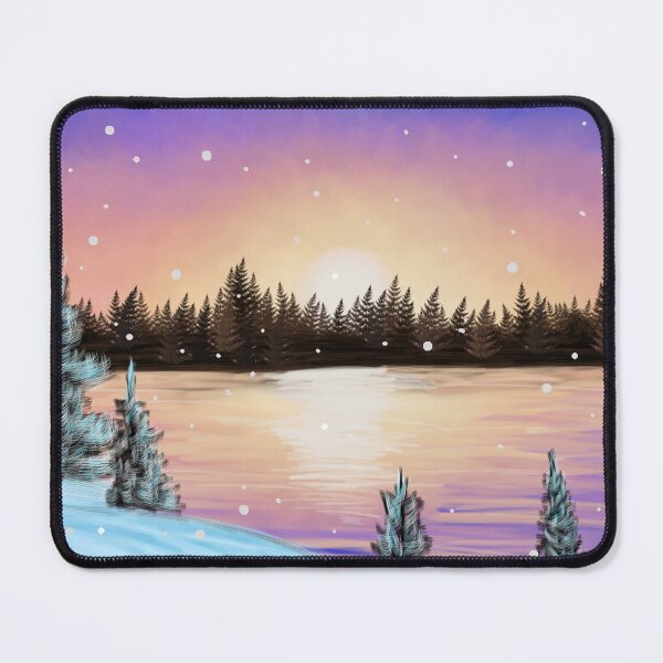 Item preview, Winter Sunset Lake designed and sold by OutJsWindow.